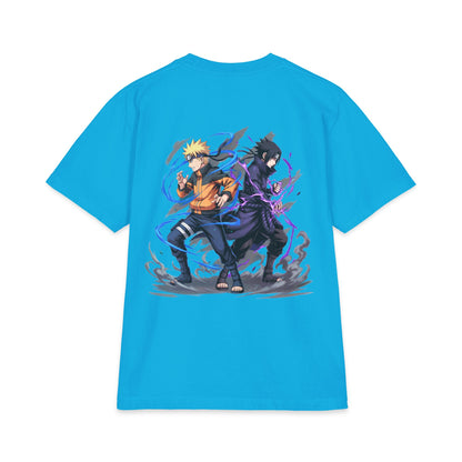 Naruto & Sasuke Anime T‑Shirt — Dual Ninjas Graphic Tee