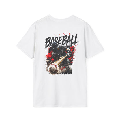 Baseball T-Shirt - Live Baseball Graphic Tee