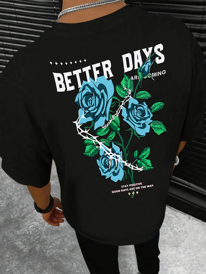Oversized Relaxed Better Days Graphic Tee