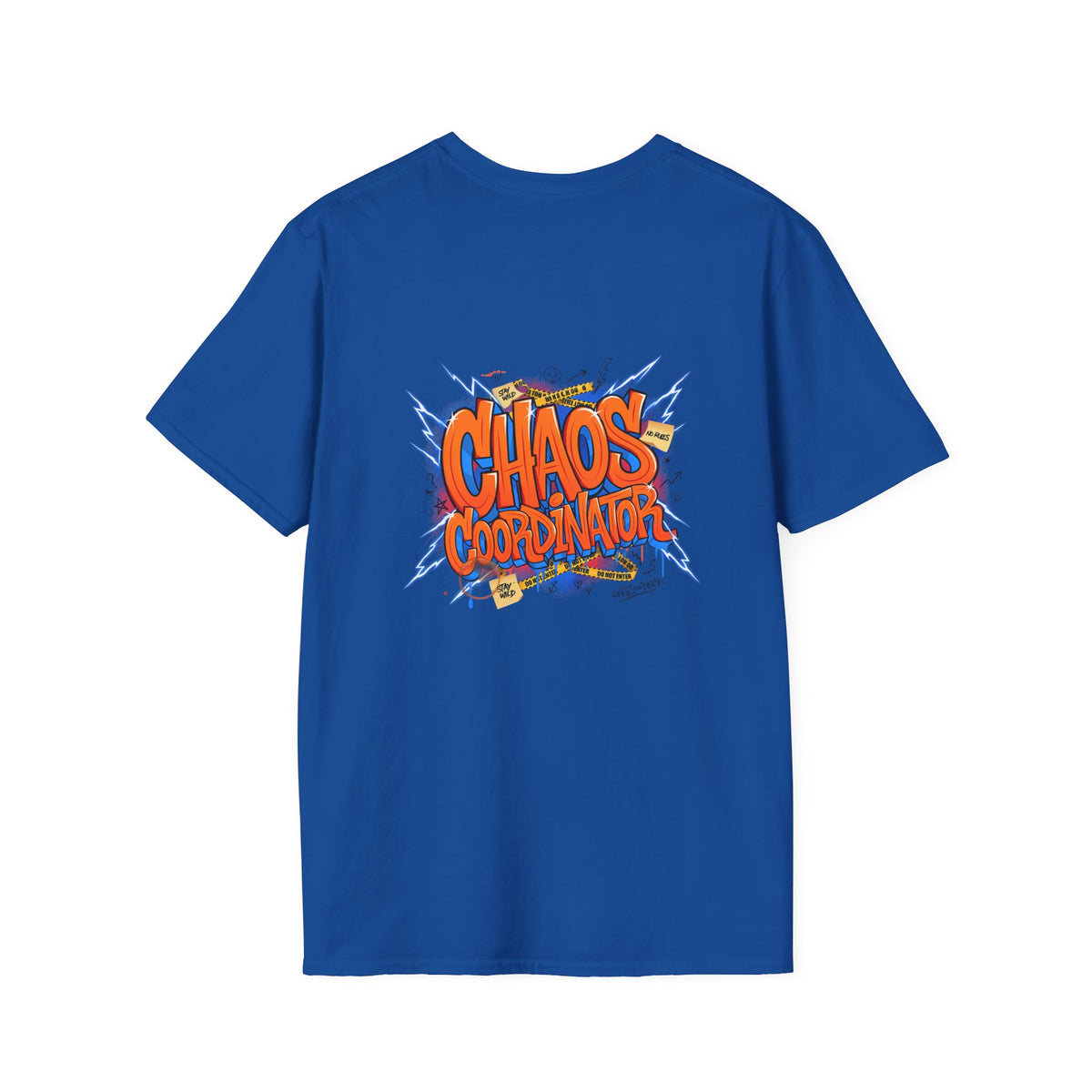 Chaos Coordinator T-Shirt — Funny Cartoon Office Humor Tee