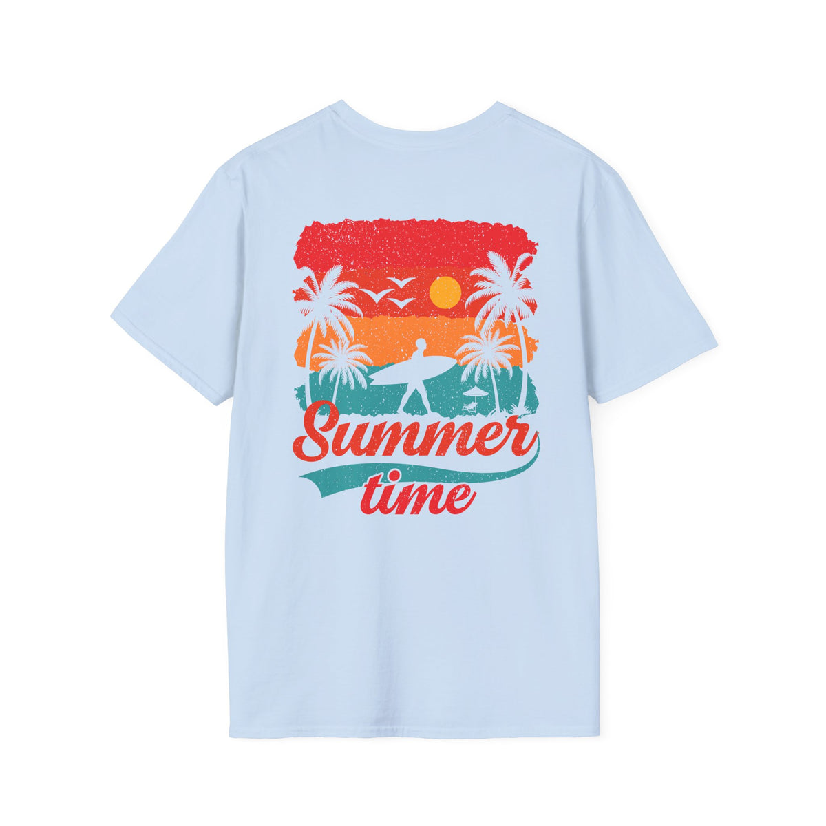 Summertime Surf Graphic T-Shirt