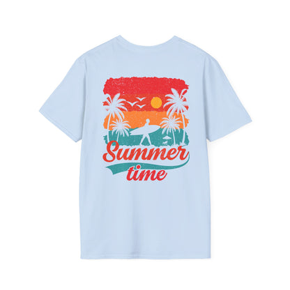 Summertime Surf Graphic T-Shirt