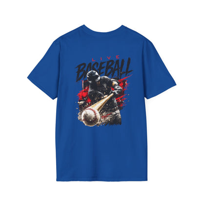 Baseball T-Shirt - Live Baseball Graphic Tee