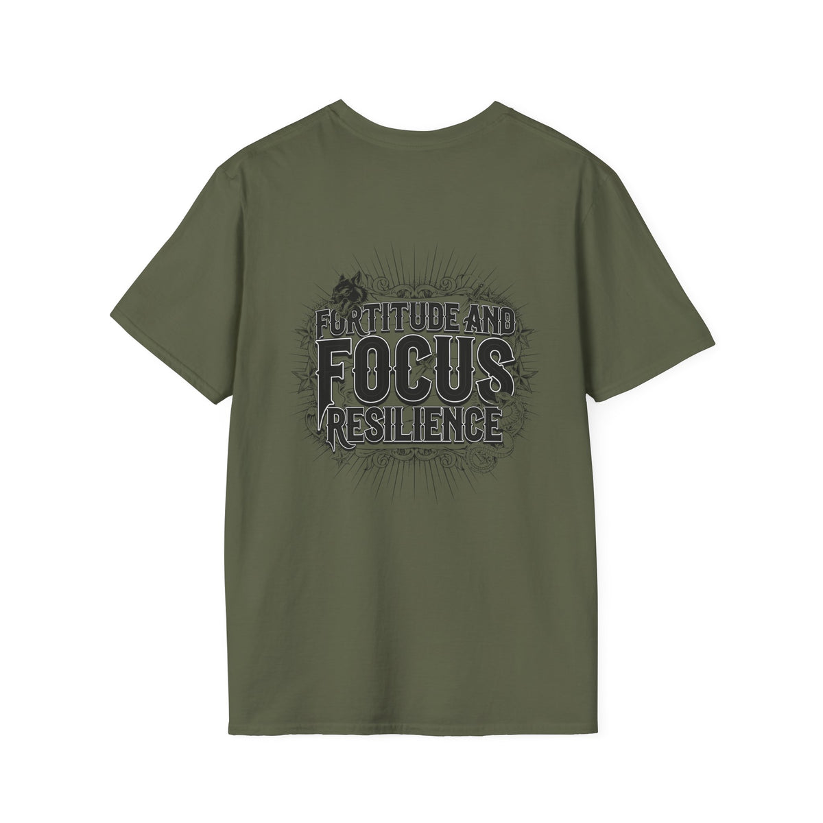 Focus & Resilience T-Shirt — Attitude and Mindset Motivational Tee