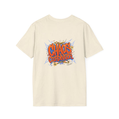 Chaos Coordinator T-Shirt — Funny Cartoon Office Humor Tee