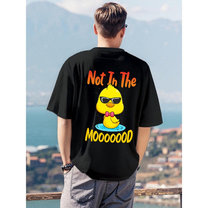 Men's T-Shirt Printed in USA|180GSM Front & Back DTF