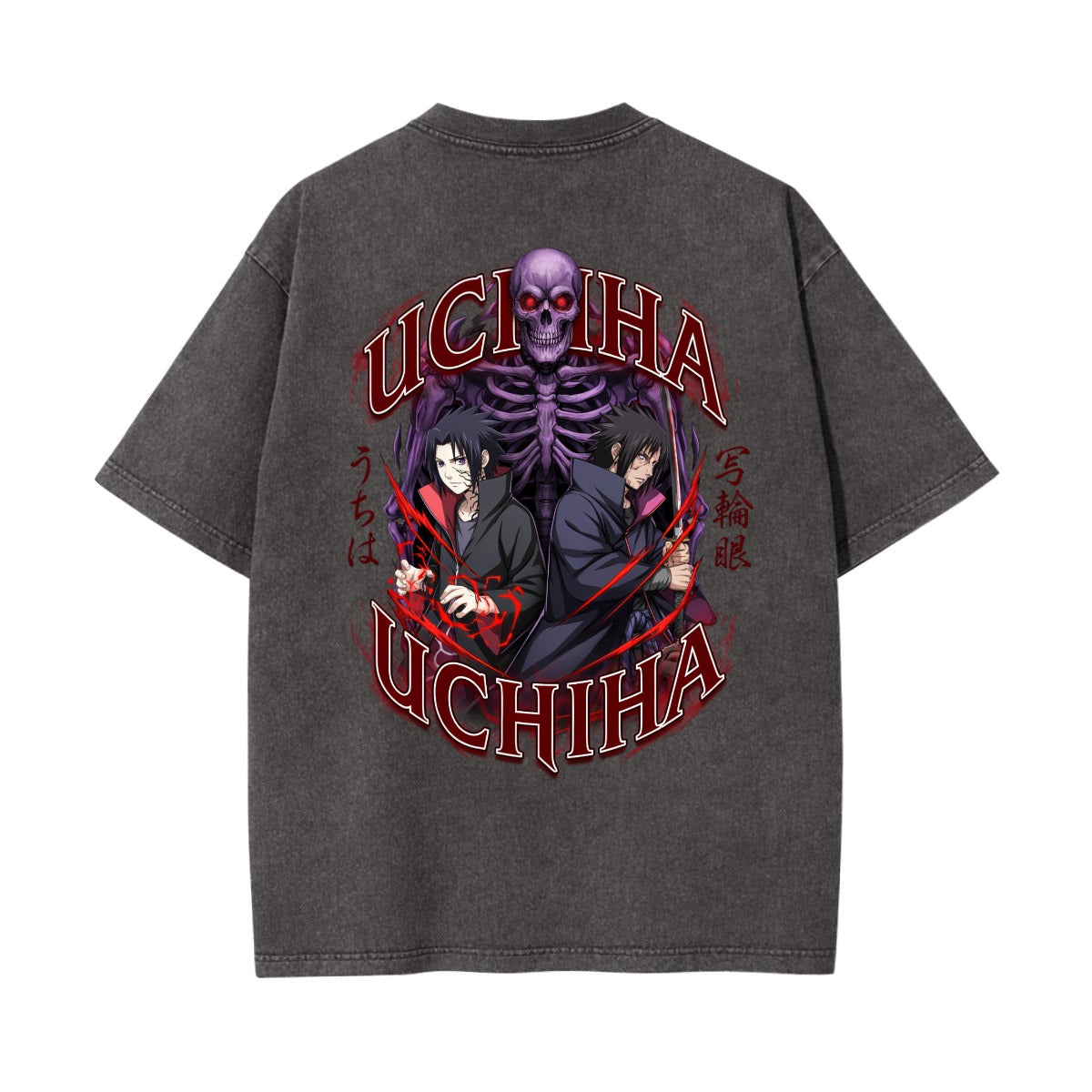 Uchiha Clan Anime Graphic T Shirt | Anime Streetwear Tee