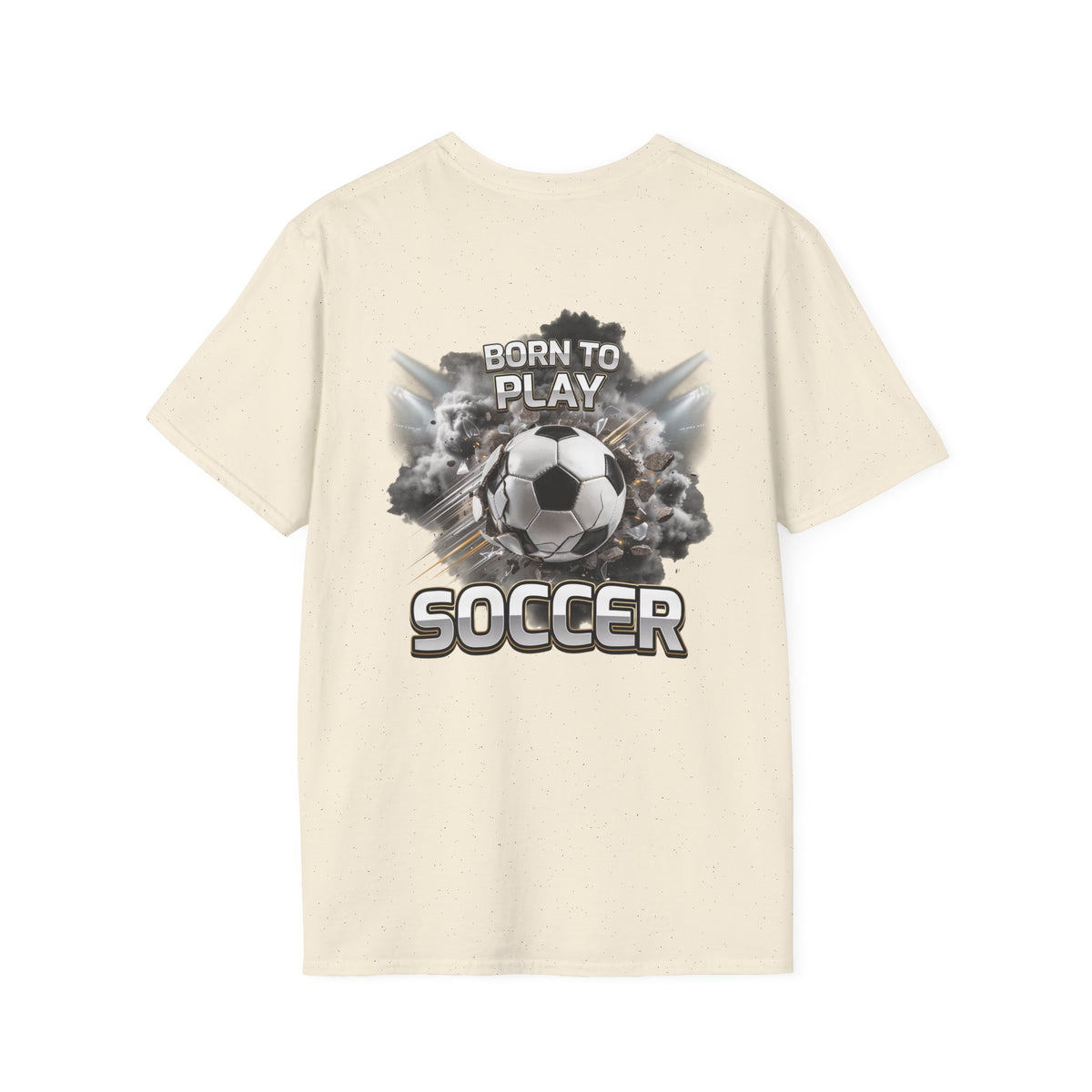 Soccer T-Shirt — "Born to Play" Graphic Tee