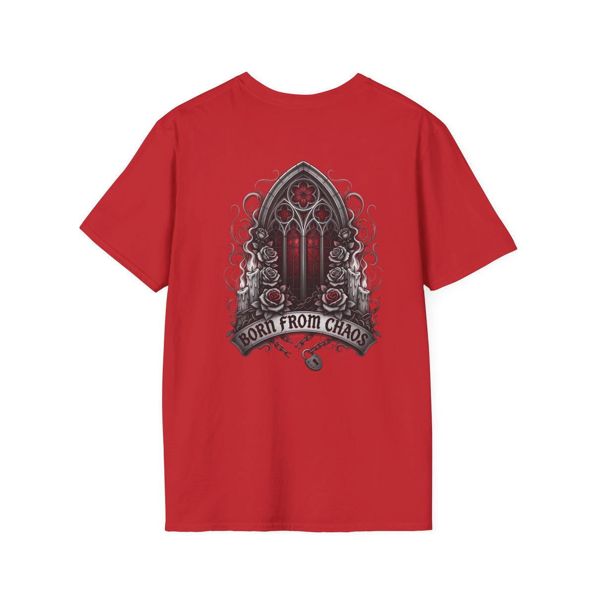 Born From Chaos Gothic Window T-Shirt