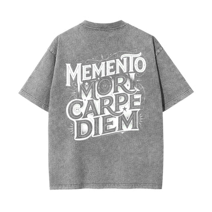 Memento Mori Carpe Diem Tee | Dark Aesthetic Graphic T Shirt