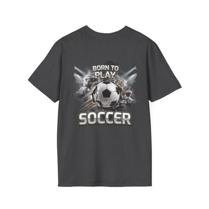 Soccer T-Shirt — "Born to Play" Graphic Tee