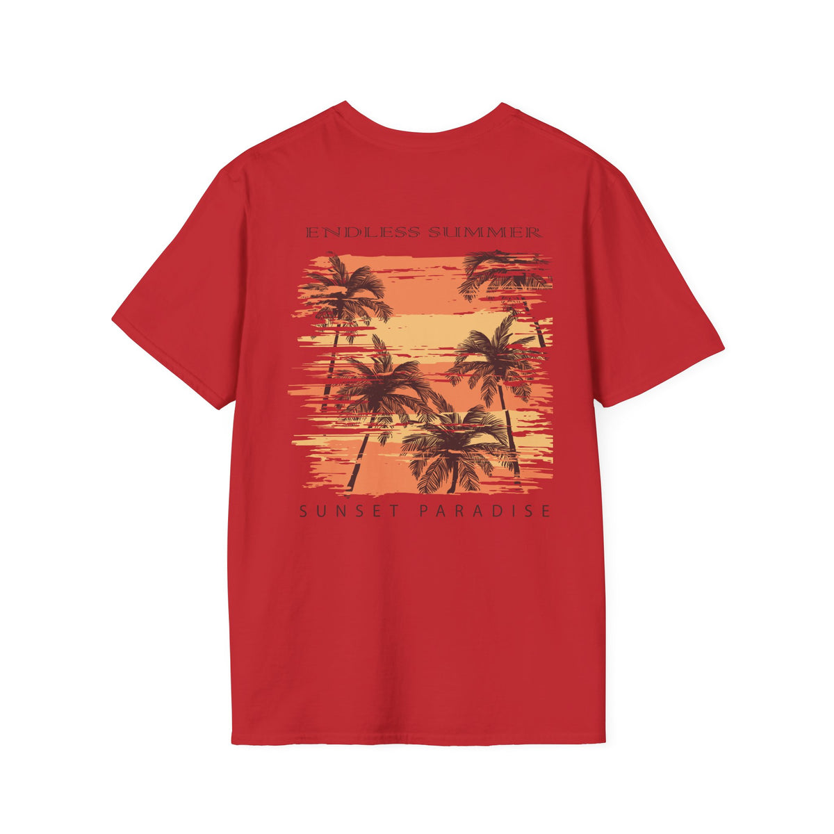 Endless Summer Sunset T-Shirt — Sunset Paradise Palm Tee