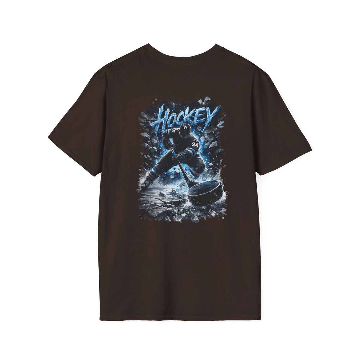 Hockey Graphic T-Shirt – Dynamic Ice Player Design