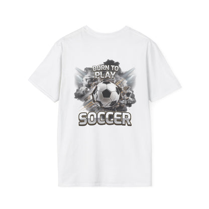 Soccer T-Shirt — "Born to Play" Graphic Tee