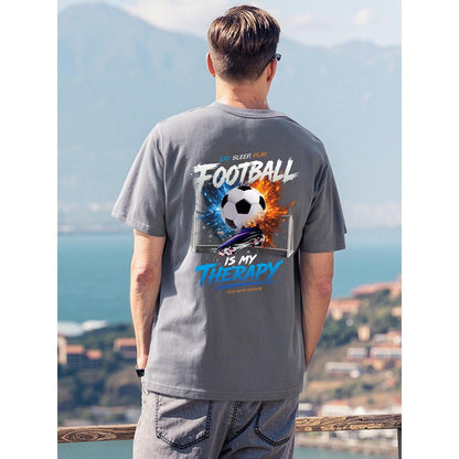 Football Is My Therapy T Shirt | Soccer Player Graphic Tee