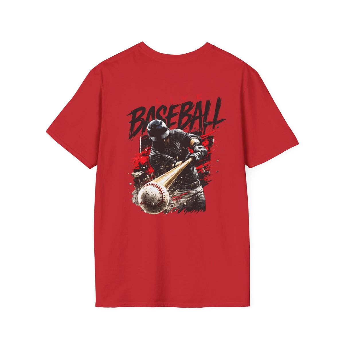 Baseball T-Shirt - Live Baseball Graphic Tee