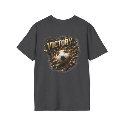 Victory Soccer T-Shirt — Vintage Grunge Football Graphic
