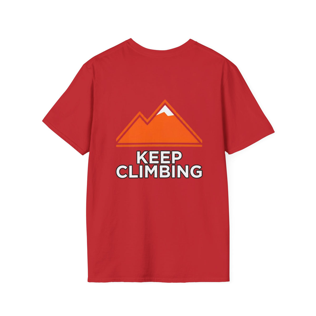 Keep Climbing T-Shirt — Mountain Graphic Motivational Tee