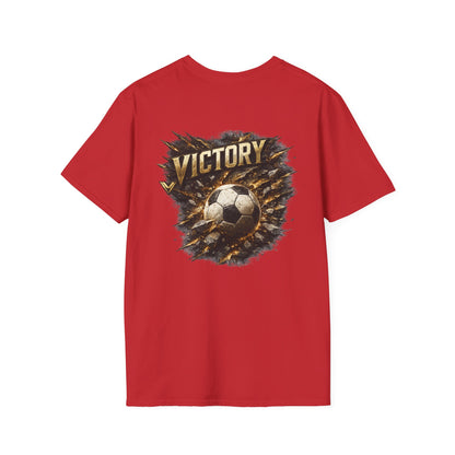Victory Soccer T-Shirt — Vintage Grunge Football Graphic