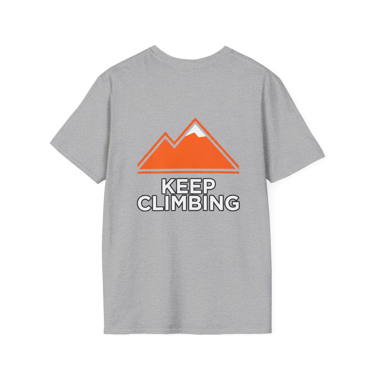 Keep Climbing T-Shirt — Mountain Graphic Motivational Tee