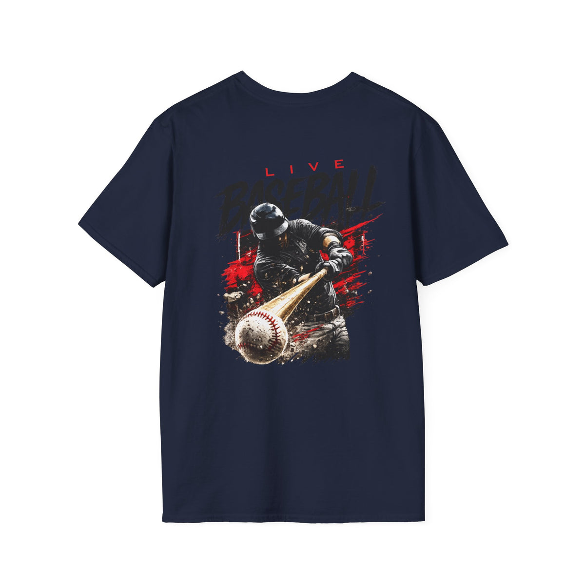 Baseball T-Shirt - Live Baseball Graphic Tee