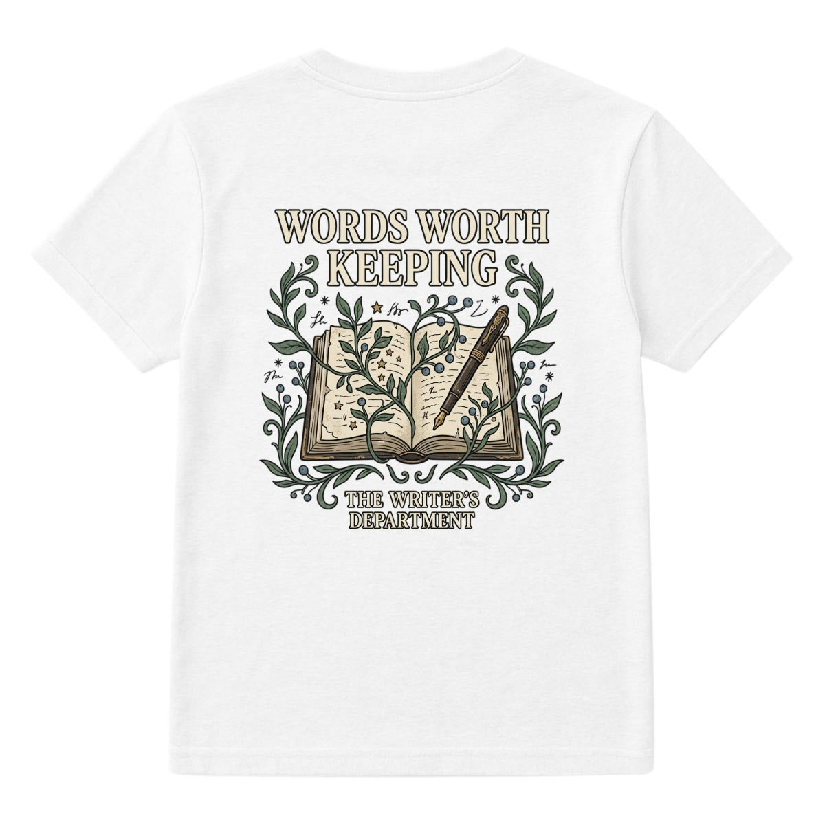 Words Worth Keeping Writer's Department Heavy-Duty T-Shirt