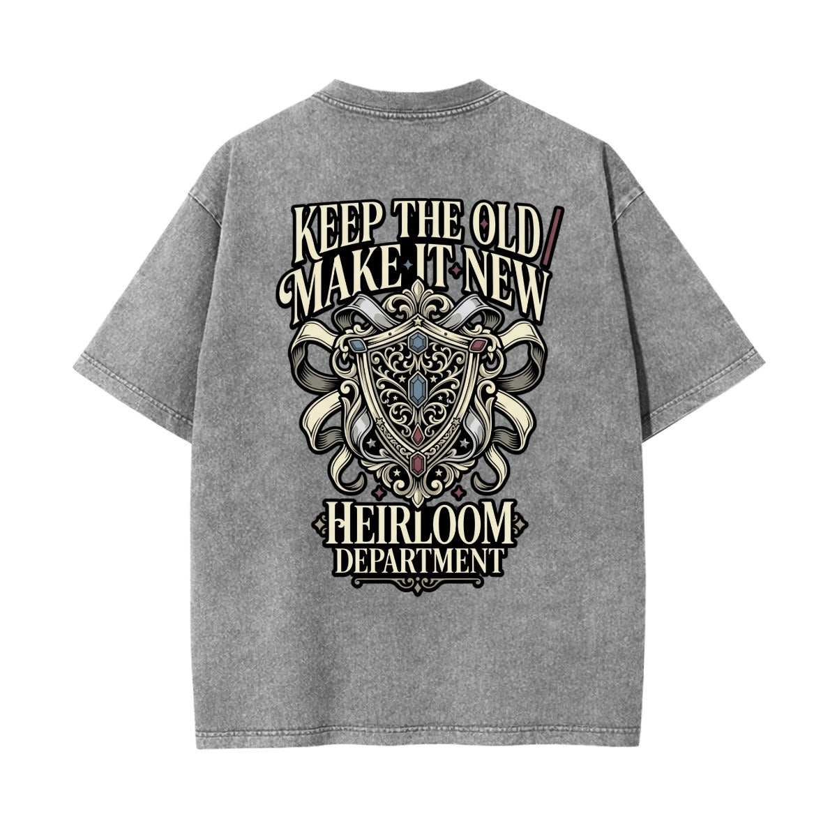 Keep The Old Heirloom Department Heavyweight Vintage T-Shirt