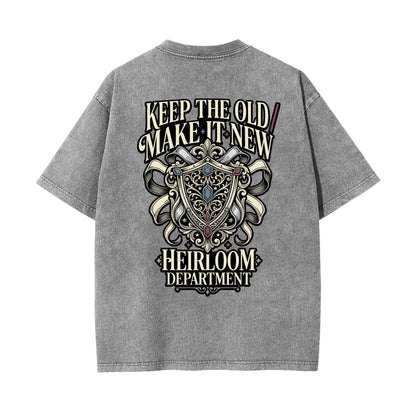 Keep The Old Heirloom Department Heavyweight Vintage T-Shirt