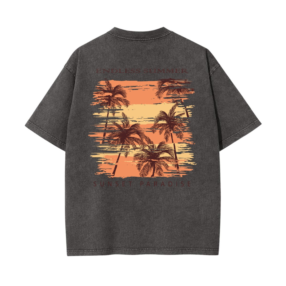 Unisex Heavyweight Washed T-shirt Printed in USA|250GSM Cotton DTG  Double-sided