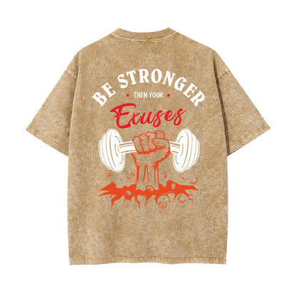 Unisex Heavyweight Washed T-shirt Printed in USA|250GSM Cotton DTG  Double-sided