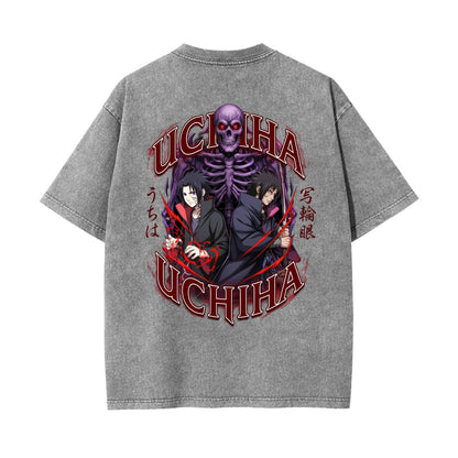Uchiha Clan Anime Graphic T Shirt | Anime Streetwear Tee