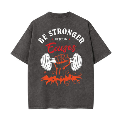 Unisex Heavyweight Washed T-shirt Printed in USA|250GSM Cotton DTG  Double-sided