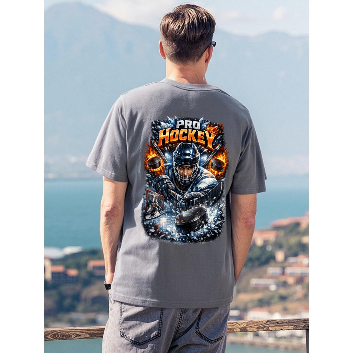 Pro Hockey T Shirt | Ice Hockey Graphic Tee