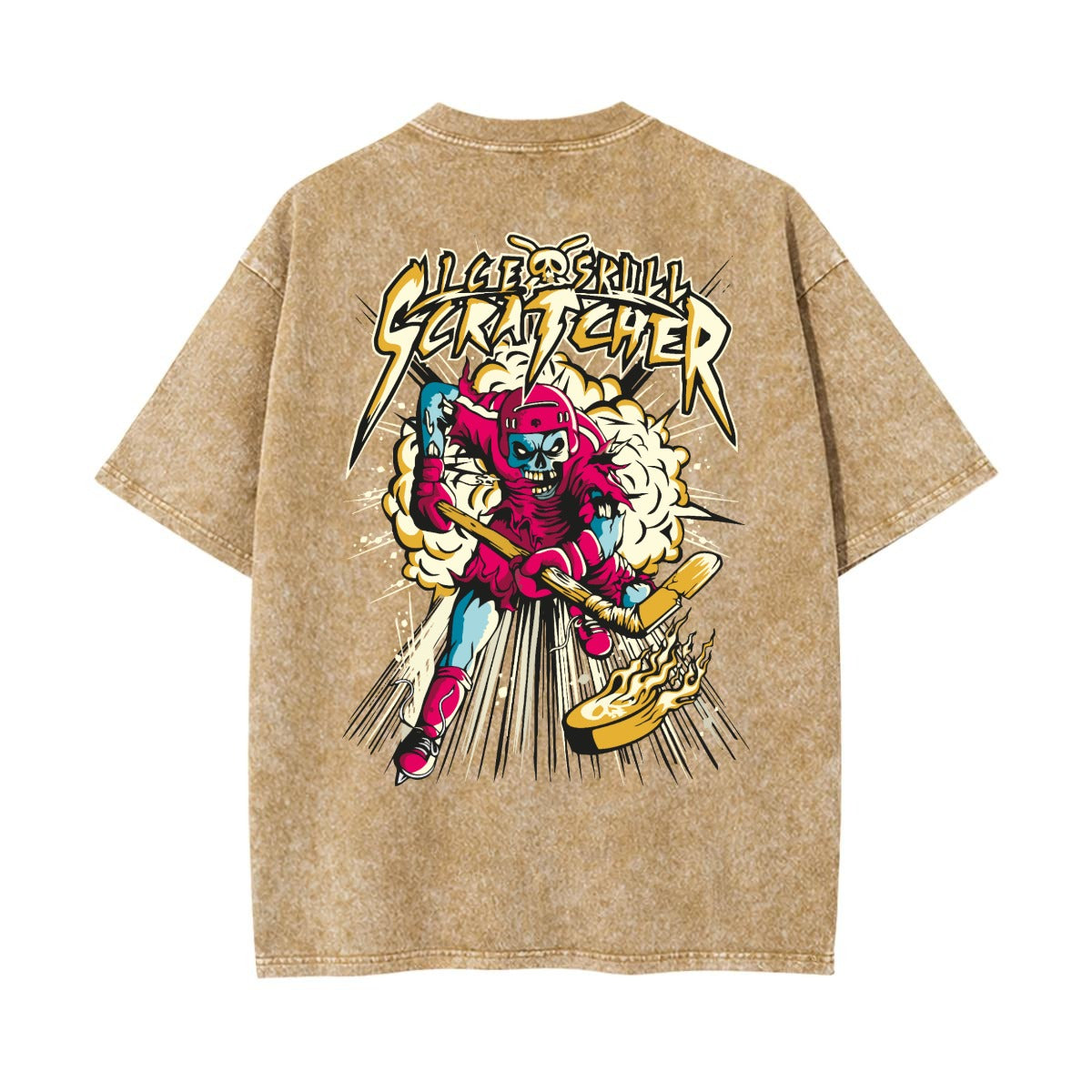 Illegal Skinny Scratcher T Shirt | Ice Hockey Graphic Tee