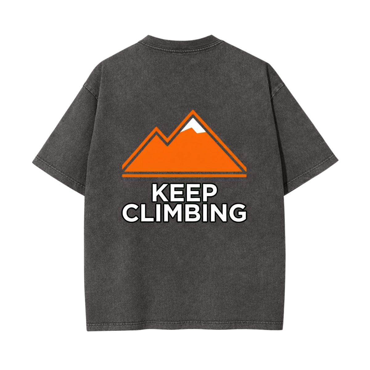 Keep Climbing Mountain T Shirt | Minimalist Adventure Graphic Tee