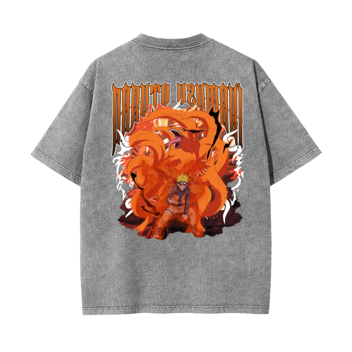 Unisex Heavyweight Washed T-shirt Printed in USA|250GSM Cotton DTG  Double-sided