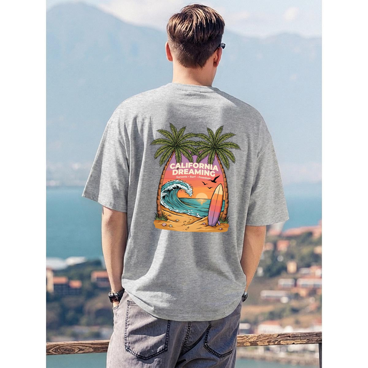 California Dreaming T Shirt | Retro Surf Graphic Tee