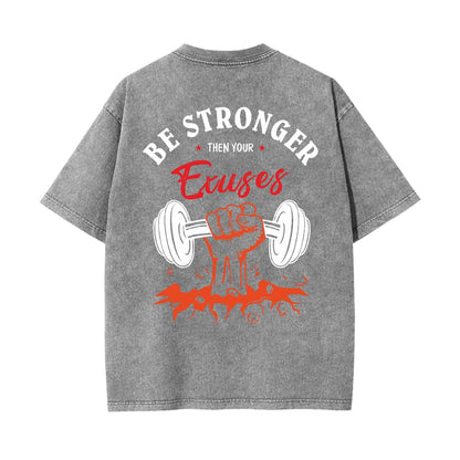 Unisex Heavyweight Washed T-shirt Printed in USA|250GSM Cotton DTG  Double-sided