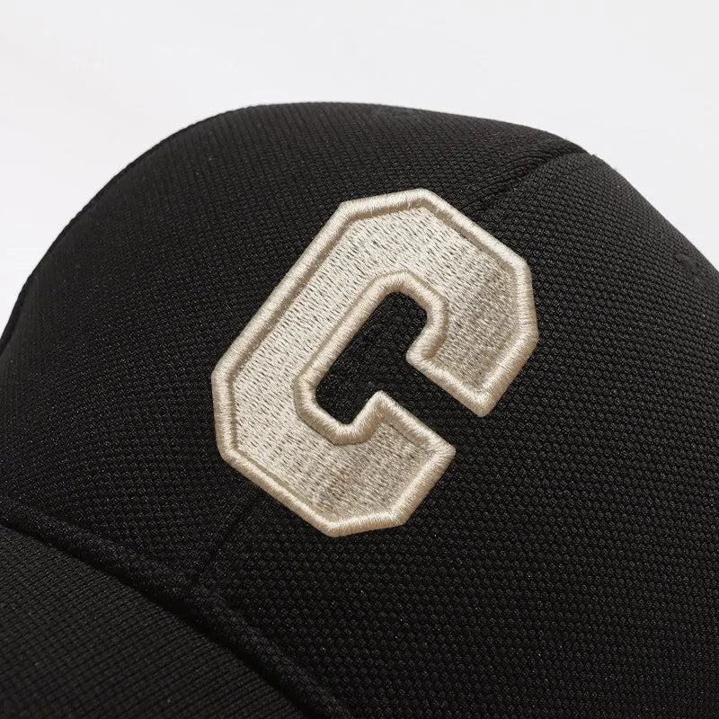 K-Style Letter C Aesthetic Cap