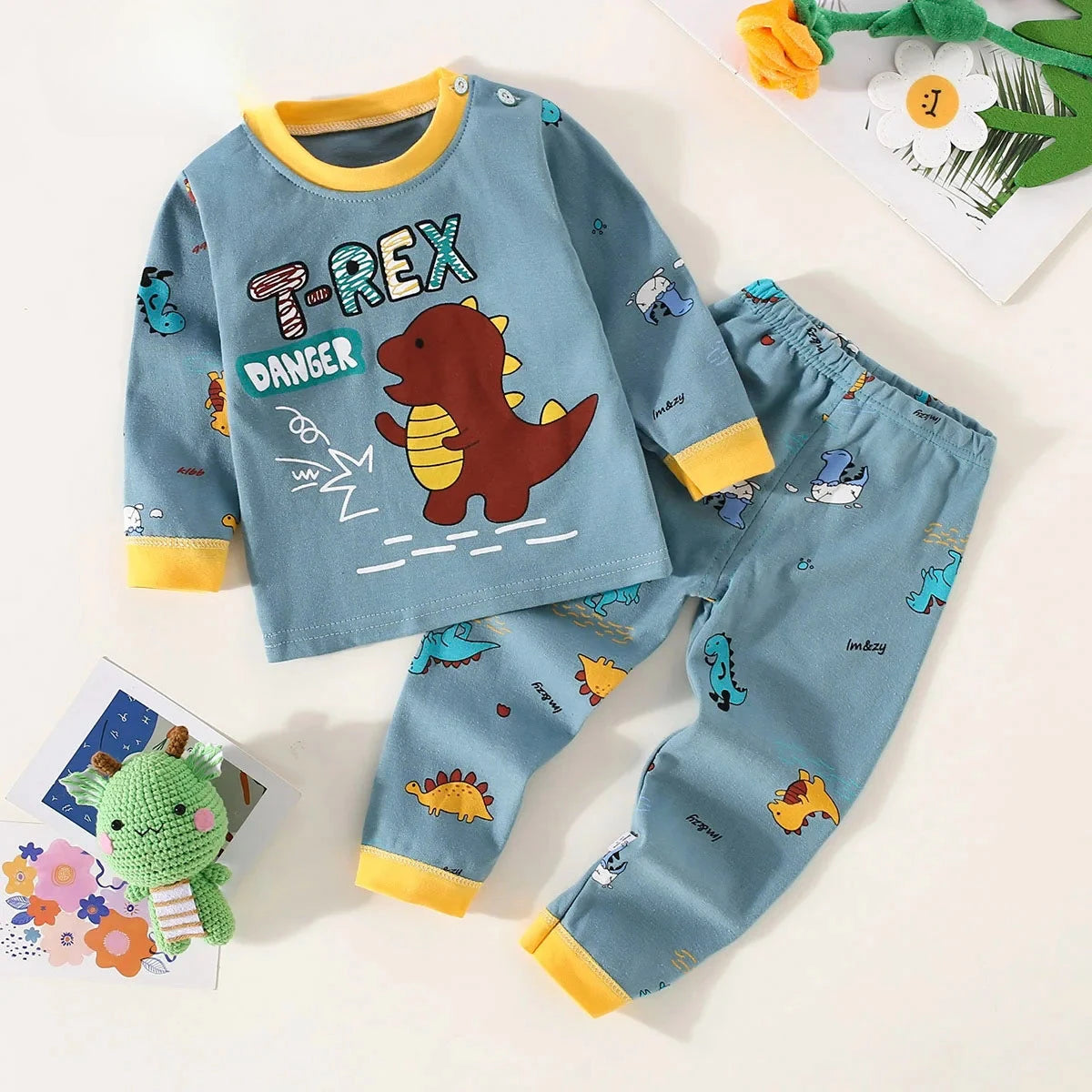 Long Sleeve Top & Pants Sleepwear