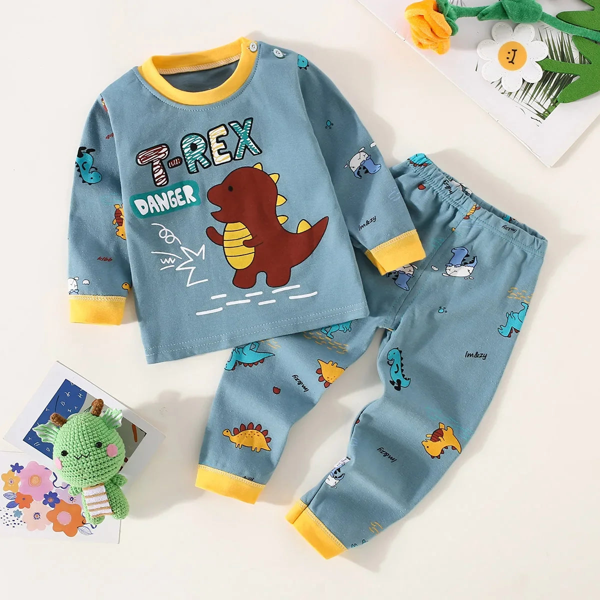 Long Sleeve Top & Pants Sleepwear