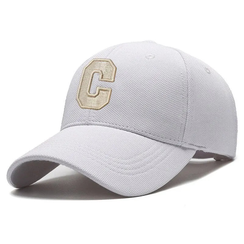K-Style Letter C Aesthetic Cap