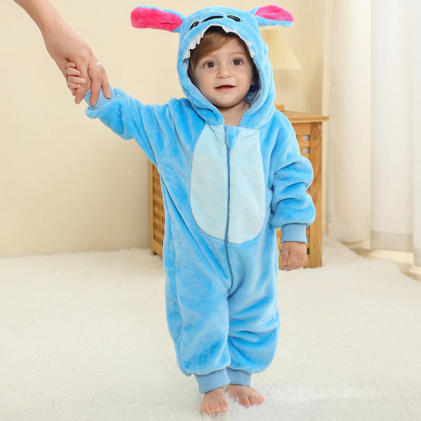Baby Rompers  Hooded Blanket
