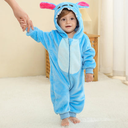 Baby Rompers  Hooded Blanket