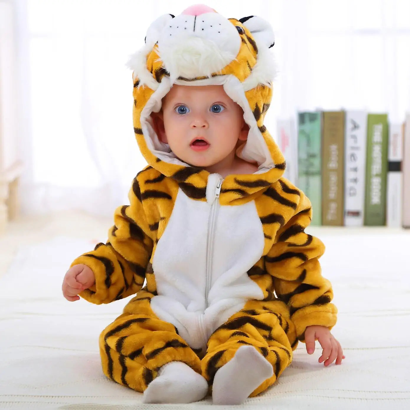 Baby Rompers  Hooded Blanket