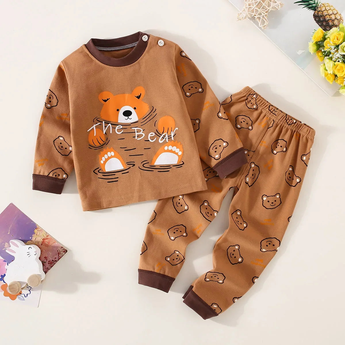 Long Sleeve Top & Pants Sleepwear
