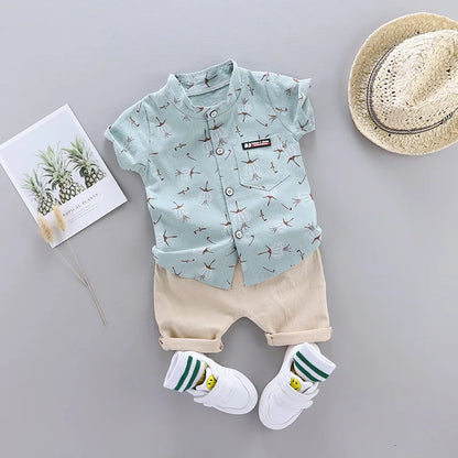 Fashion Kids Shirt and Shorts Set