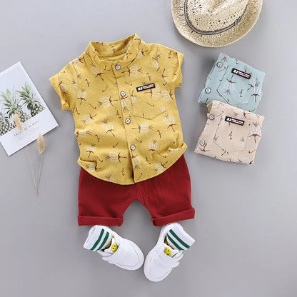 Fashion Kids Shirt and Shorts Set