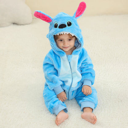 Baby Rompers  Hooded Blanket