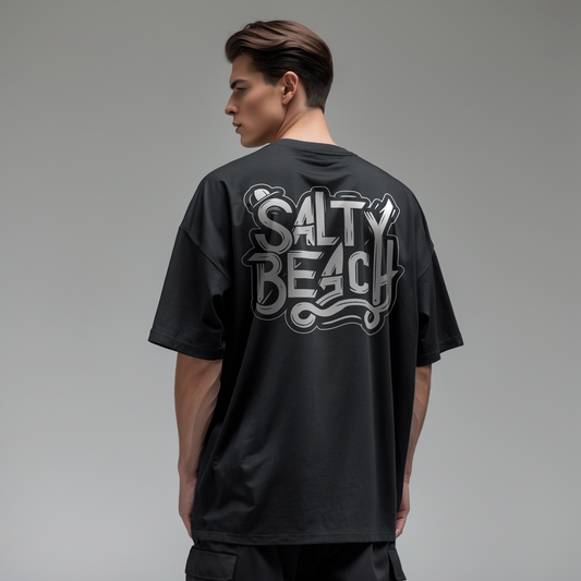 Salty Beach Oversized Tee